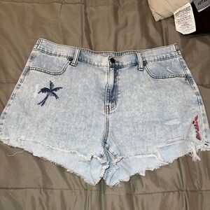 Aerie Jean shorts